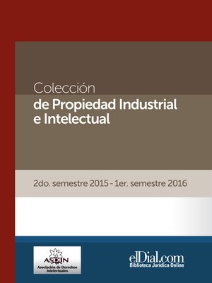 cover image of Colección de Propiedad Industrial e Intelectual (Volume 2)